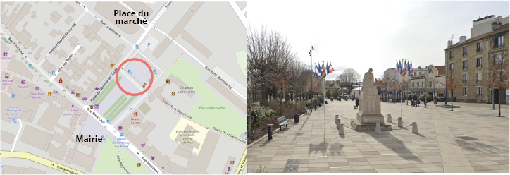 Place du général de Gaulle, Fontenay-aux-Roses